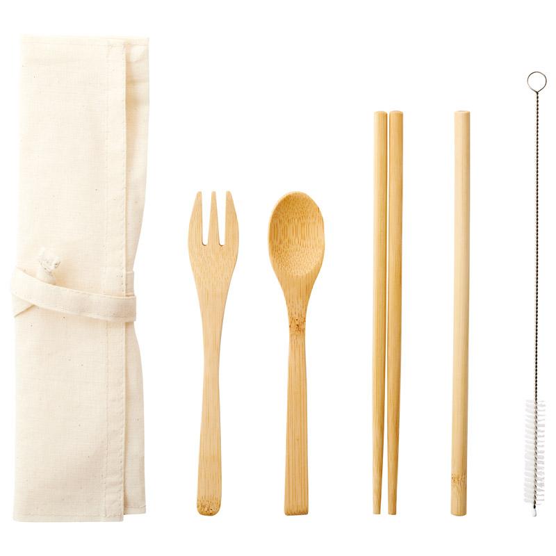 【送料無料】カトラリーセット バンブータイプ(5点) TS-1691-008 22556411