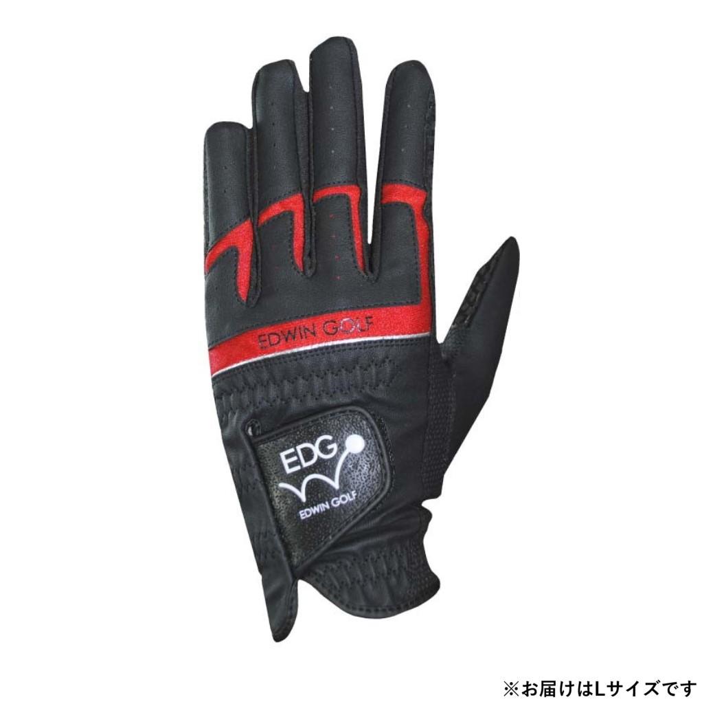【送料無料】手袋 EDGL-3660 非公認グローブ BLACK L