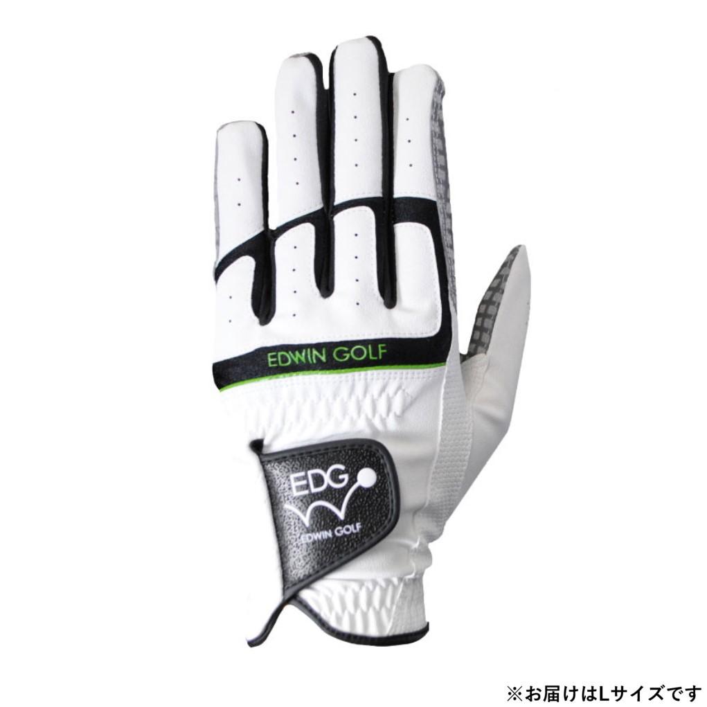 【送料無料】手袋 EDGL-3660 非公認グローブ WHITE L