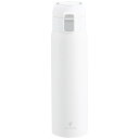 【送料無料】CLE-06W クリーンパウダー 真空二重ワンタッチボトル (約500ml) ホワイト