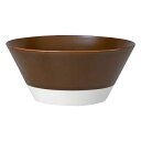 【送料無料】 西海陶器 エッセンス es bowl 飴釉(L) 19614