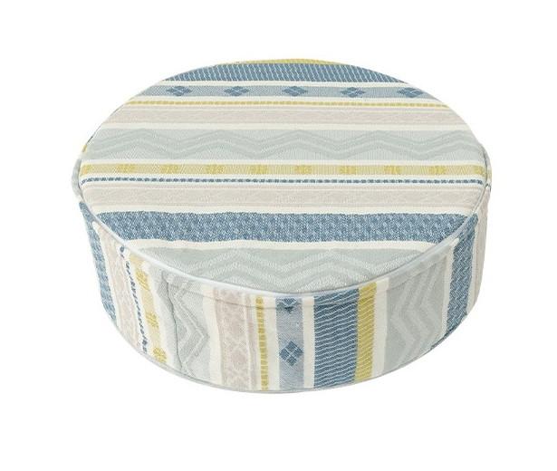 【送料無料】 ブリージ スツールクッション 40×40cm BL