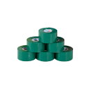 【送料無料】ラインテープ40V(6巻入) 500 緑 EKA059