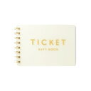 【送料無料】TICKET GIFT BOOK チケットギフトブック GTB-04 WHITE