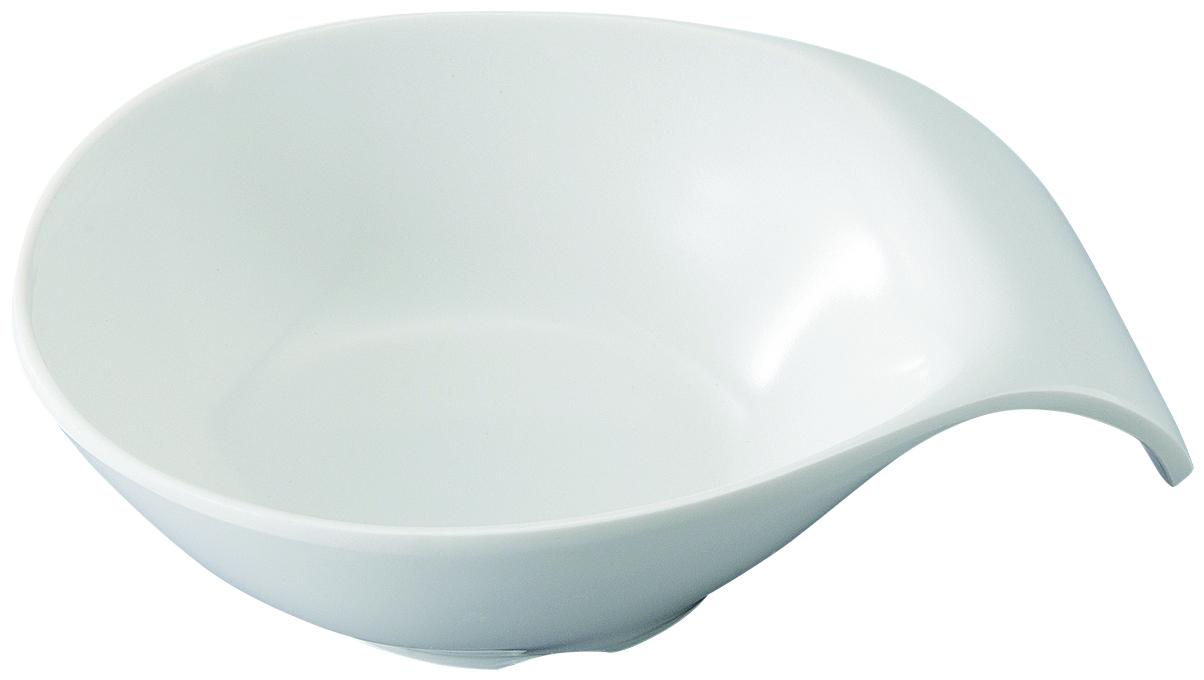 【送料無料】 福井クラフト　メラミン119ハンドリム小鉢　白グロス 75006390