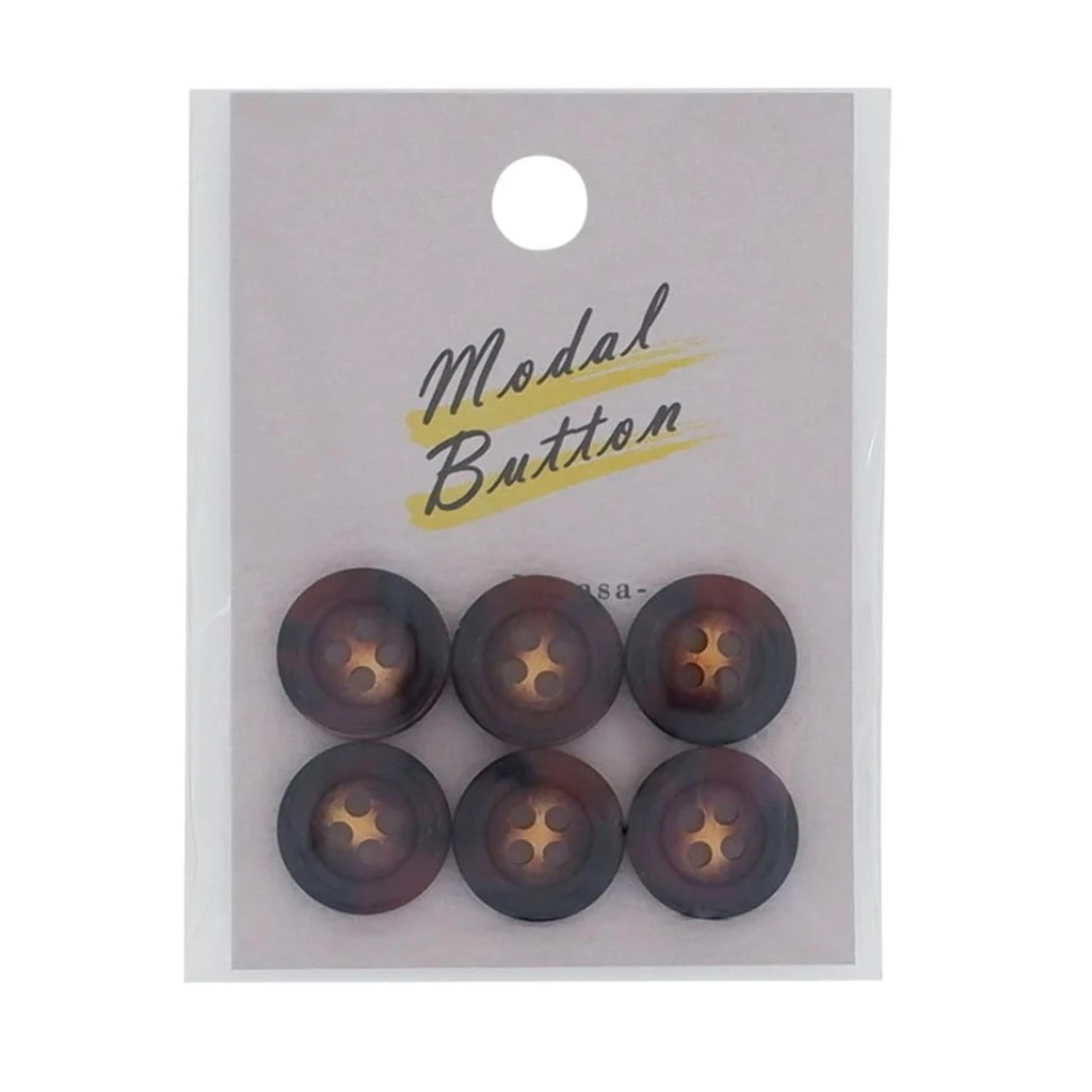 【送料無料】ミササ ジャケットボタン (約15mm×6ヶ) BO MB-173