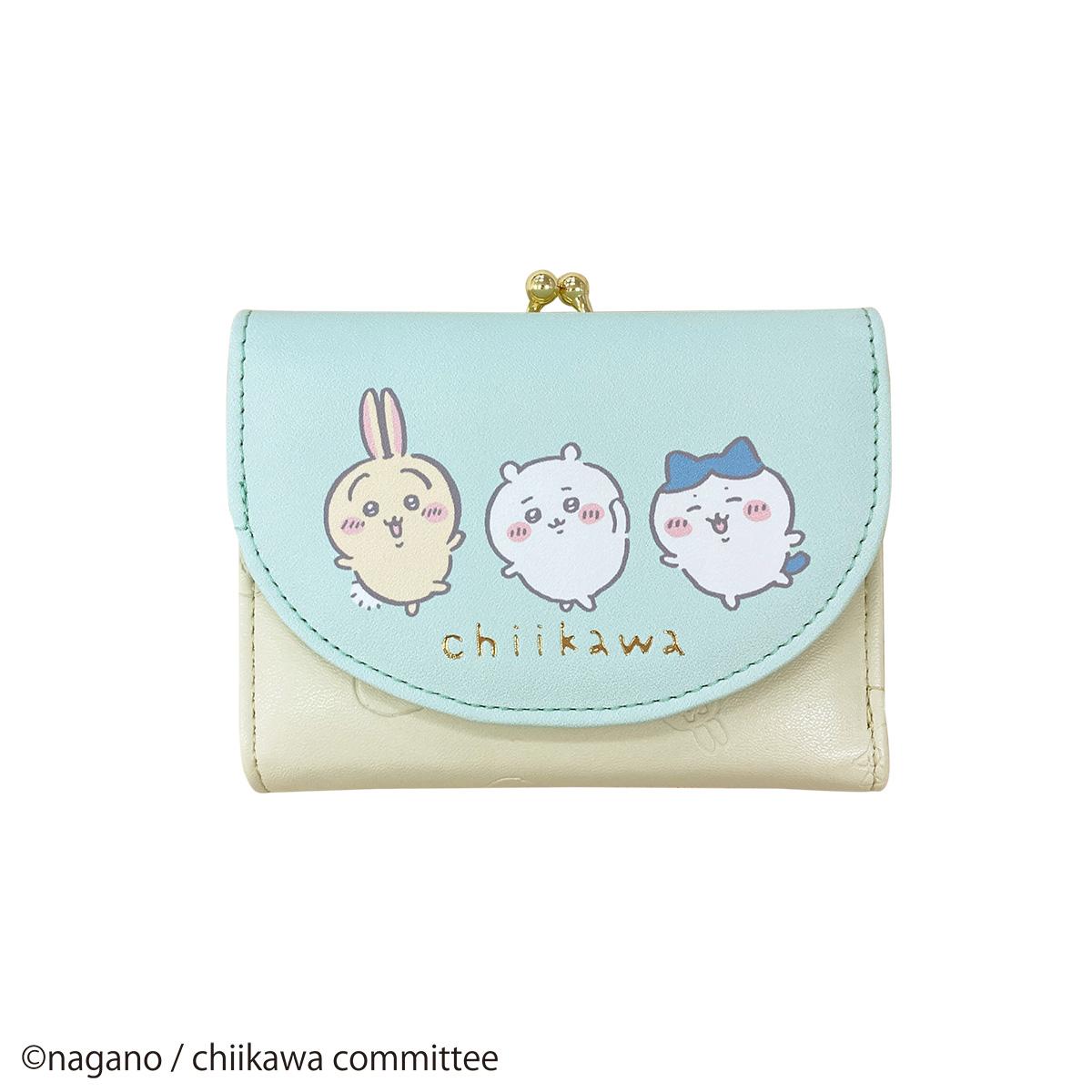 【送料無料】 ちいかわ 口金財布 ミント CHI2-2