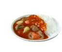 【送料無料】日本職人が作る 食品サンプル マグネット ミニカレーライス IP-520