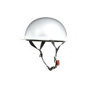 【送料無料】リード工業 CROSS ハーフヘルメット シルバー LLサイズ CR-741