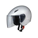 【送料無料】リード工業 SERIO セミジェットヘルメット シルバー フリーサイズ RE-35