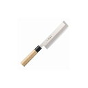 【送料無料】富士カトラリー 刀秀作 モリブデンバナジウム鋼和包丁 角型薄刃180mm FC-365