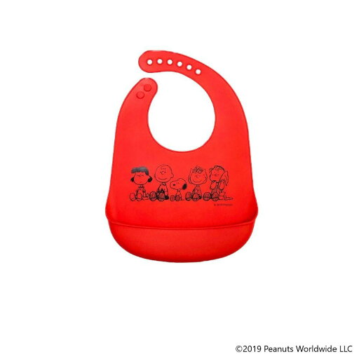 【送料無料】ベビー用品 お食事エプロン スヌーピー(SNOOPY)シリコンエプロン SN-9047・レッド 【送料無料】ベビー用品 お食事エプロン スヌーピー(SNOOPY)シリコンエプロン SN-9047・レッド