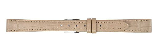 【送料無料】 MIMOSA(ミモザ) 時計バンド P型押ワニ 10mm モカ (美錠:銀) CP-M10 【送料無料】 MIMOSA(ミモザ) 時計バンド P型押ワニ 10mm モカ (美錠:銀) CP-M10