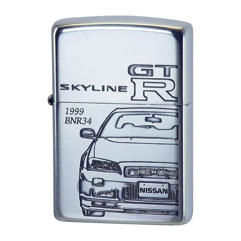 【送料無料】日産ZIPPO SKYLINE GT-R (BNR34)