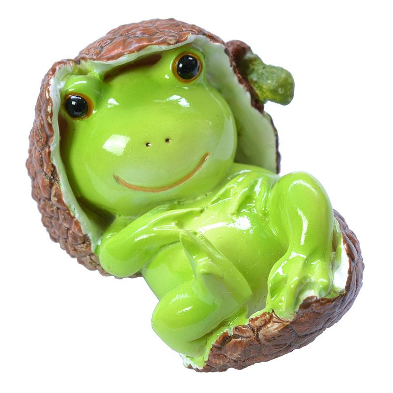 【送料無料】ロイヤルアーデン　カエル　置物　　『ベッド見つけたよ!』　64314