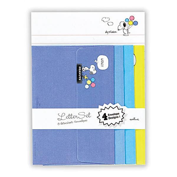 【送料無料】ホールマーク レターセット スヌーピー カラーバルーンII 819309