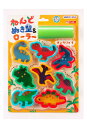 【送料無料】銀鳥産業 まなびっこあそびっこ ○ねんどぬき型&ローラー/きょうりゅう 462-311