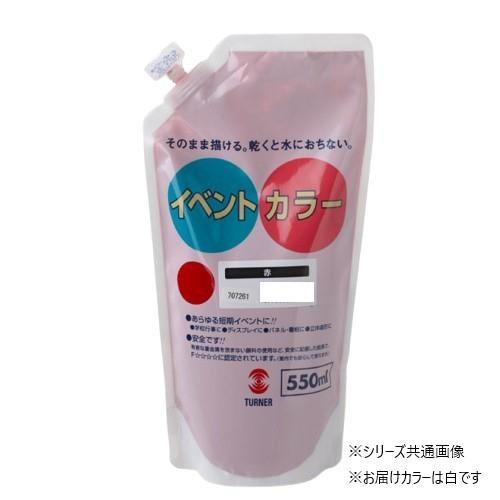 【送料無料】ターナー色彩 イベントカラー スパウトパック 白 EVS55001 550ML
