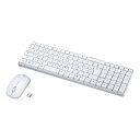 【送料無料】 サンワサプライ マウス付きワイヤレスキーボード SKB-WL34SETW