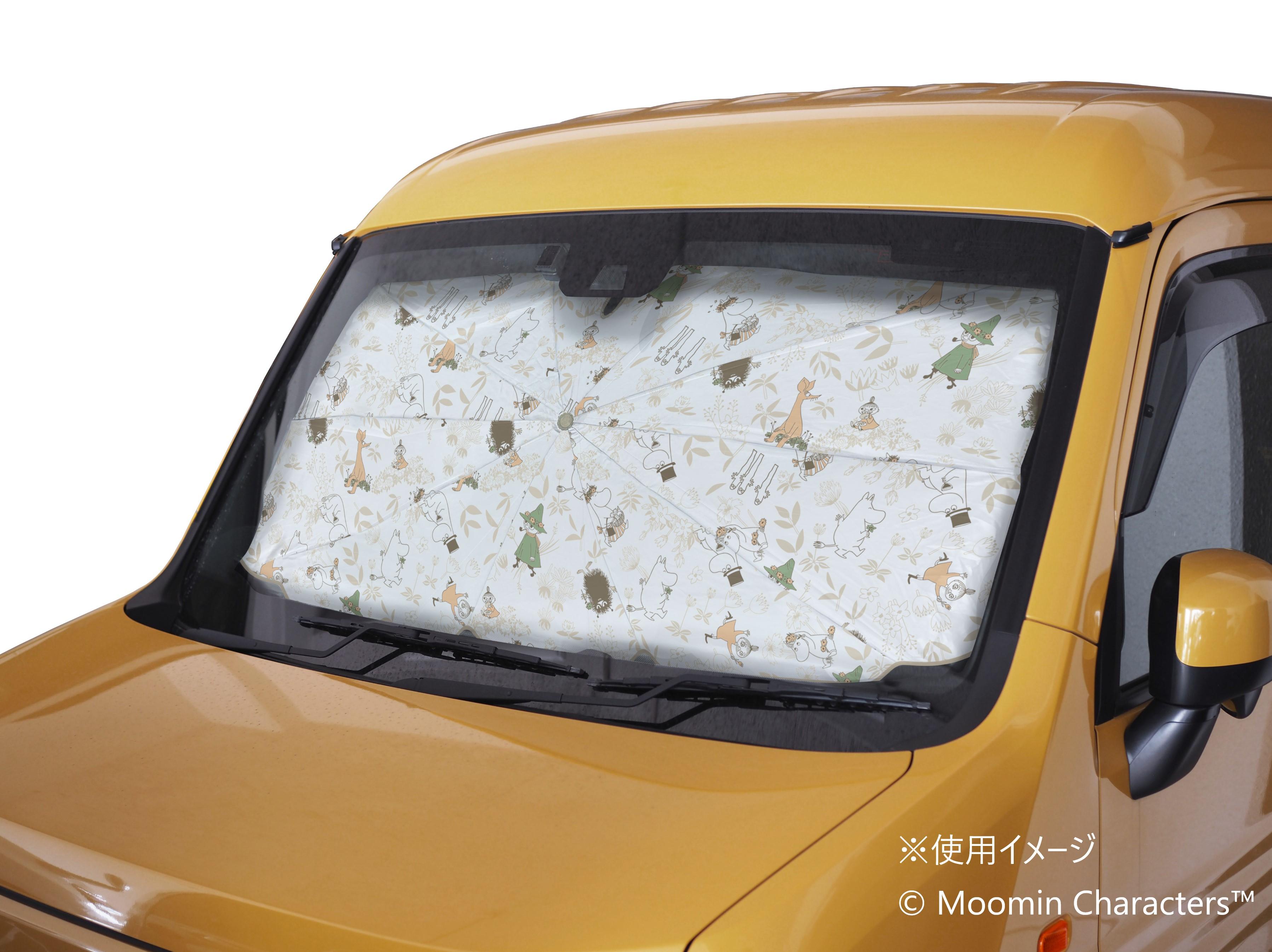 【送料無料】三金商事 3WAY カーシェード ムーミンFS099