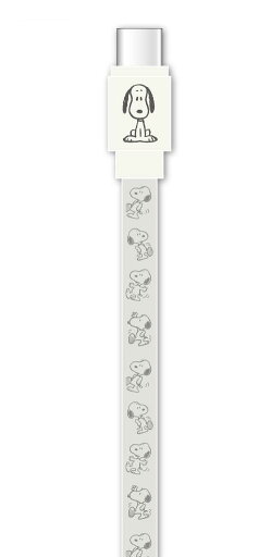 【送料無料】ピーナッツ PD60W対応 USB2.0 Type-Cケーブル アイボリー SNGG-44IV 【送料無料】ピーナッツ PD60W対応 USB2.0 Type-Cケーブル アイボリー SNGG-44IV