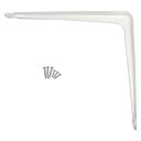【送料無料】 ホワイト棚受 250×300mm 1本入 98136