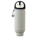 【送料無料】 LIHIT LAB.(リヒトラブ) PuniLabo スタンドペンケース ペンギン A-7712-10