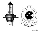 【送料無料】M&Hマツシマ ハロゲンバルブ (1個) H4 12v 60/55w S2スーパークリア 16H SC