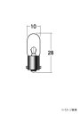 【送料無料】M&Hマツシマ 白熱電球 (1個入) 6v8w T10 BA9S 1P7305