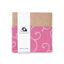 【送料無料】tsubomi 小風呂敷 50cm 唐草 (桃) 06852