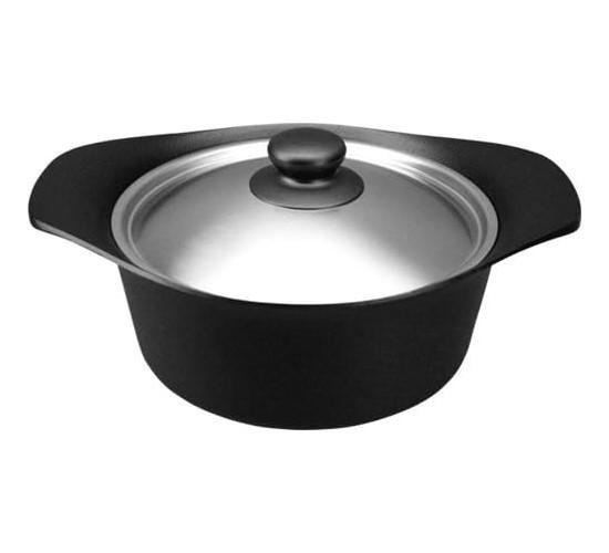 【送料無料】 柳宗理 南部鉄鍋深型22cm（ステンレス蓋付き） YT-10