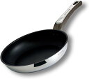 【送料無料】 KEVNHAUN ステンレスフライパン24cm(木目) KVFP24(3)