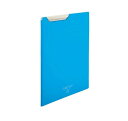 【送料無料】 LIHIT LAB.(リヒトラブ) CUBE FIZZ クリップファイル A4 ブルー F-6067-8