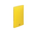 【送料無料】 LIHIT LAB.(リヒトラブ) AQUA DROPs(アクアドロップス) クリヤーブック A4 S型(タテ型) 黄 N-5001-5
