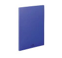 【送料無料】 LIHIT LAB.(リヒトラブ) AQUA DROPs(アクアドロップス) クリヤーブック ポケット交換タイプ A3 S型(タテ型) 藍 N-5047-11