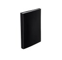 【送料無料】 LIHIT LAB.(リヒトラブ) AQUA DROPs(アクアドロップス) クリヤーブックフラット A4 S型(タテ型) 黒 N-5065-24
