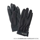 【送料無料】 ウォームフィットトレッキンググローブ ブラック Mサイズ GI007U/BK