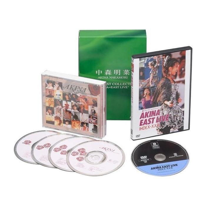【送料無料】 CD/DVD　中森明菜　スーパーベストコレクション+AKINA EAST LIVE　WQZQ12-6