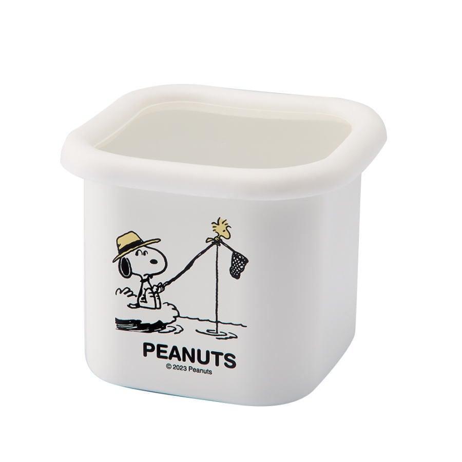 【送料無料】 豊琺瑯 スヌーピー・ホーローキューブストッカー・S SNJ-2314