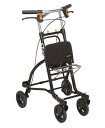 【送料無料】 幸和製作所 シルバーカー ミドルタイプ スタッグ ブラック 101518 US06-BK(4)