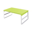 【送料無料】 LIHIT LAB.(リヒトラブ) 机上台 ハイタイプ 黄緑 高さ160mm 幅390mm A-7331-6