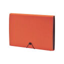 【送料無料】 LIHIT LAB.(リヒトラブ) SMART FIT ドキュメントファイル A4 オレンジ A-7620-4(3)