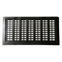 【送料無料】 ハイロジック 17986 PC床下換気孔 200×400 アミ付