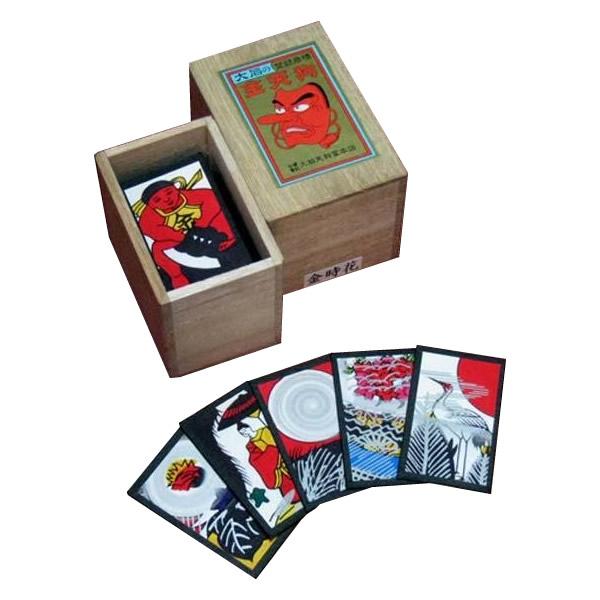 【送料無料】 大石天狗堂　花札　復刻地方札　金時花