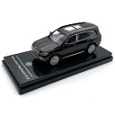 【送料無料】 JADI メルセデス マイバッハ GLS オブシディアンブラック/ルベライトレッド LHD 1/64スケール PA55304
