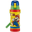 【送料無料】 スケーター 3Dダイレクトステンレスボトル(水筒) 480ml スーパーマリオ SDPV5