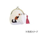 【送料無料】オリムパス キャットコレクション フランス刺しゅうキット がまぐちポーチ 9068