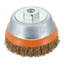 【送料無料】 建工快速 カップブラシ スカート付75mm KCBー75KS 436105