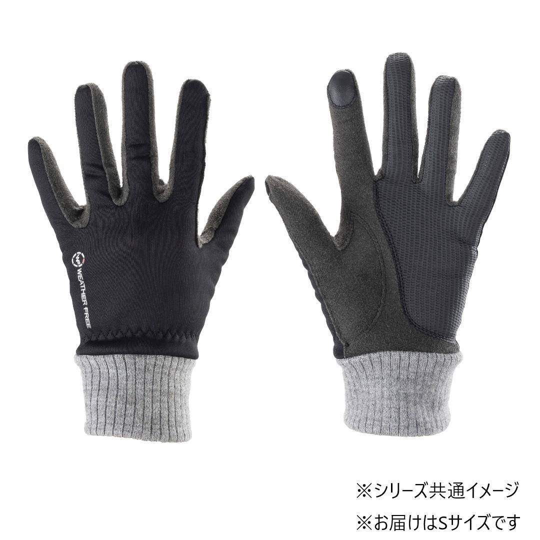 【送料無料】 キャスコ ウェザーフリー ウォームグローブ レディース ブラック S