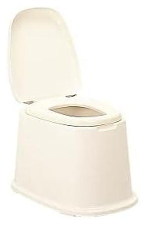 【送料無料】 新輝合成　洋式便座（据置型）ベージュ